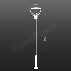 Tozlu T5206 45W LED  Modern Aydınlatma Direği