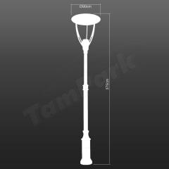 Tozlu T5200 45W LED 65W LED  Modern Aydınlatma Direği