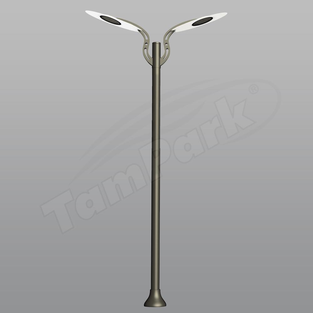 Tozlu T5125 2x45W LED Modern Aydınlatma Direği