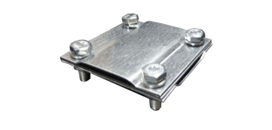 Galvaniz Şeritten Şeride Bağlantı Klemensi 30x3,5 mm + 30x3,5 mm