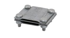 Galvaniz Şeritten Şeride Bağlantı Klemensi 30x3,5 mm + 30x3,5 mm