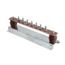 ИЗОЛИРОВАННАЯ ЗАЗЕМЛЯЮЩАЯ МЕДНАЯ ЭКВИПОТЕНЦИАЛЬНАЯ ШИНА 30X5X300